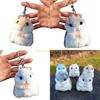 E7Ce Cartoon Keychains Lovely Hamster Keyrings Hamster Doll Christmas Gift Christmas Birthday Party Vending Machine Supply
