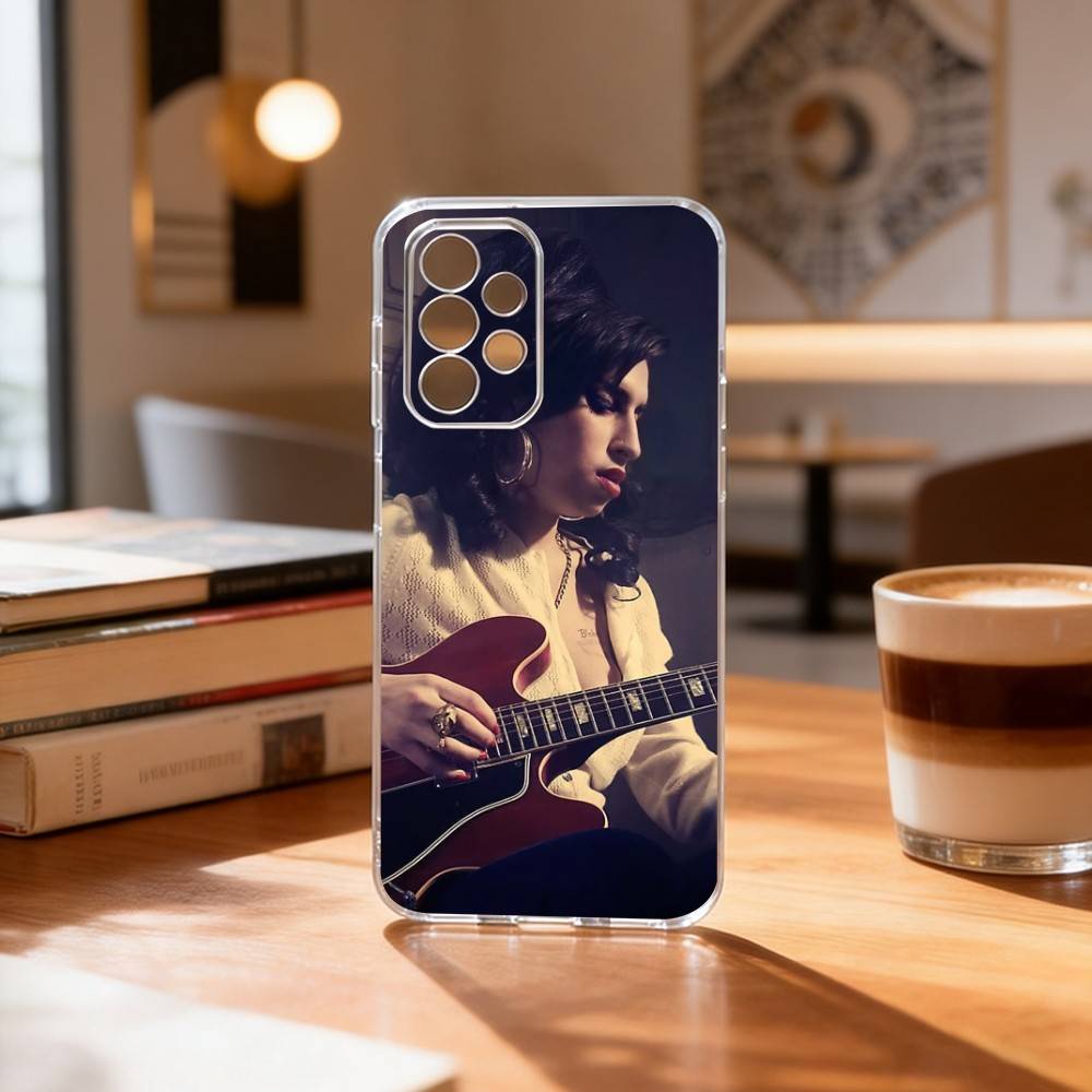 

A-Amy W-Winehouse Phone Case For Samsung S25,S24,S21,S22,S23,S30,Ultra,S20,Plus,Fe Transparent Cover Samsung S20ULTRA5G