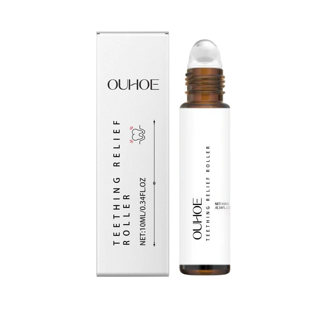 OUHOE dental care roller ball, gentle care to relieve oral and dental discomfort, daily application care roller ball