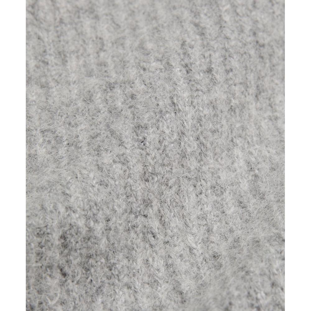 Lululemon Wool Blend Ribbed Sweater Heathered Savier Grey