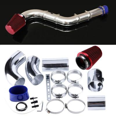 3" 76mm Aluminum Alloy Multiple Combined Cold Car Air Intake System Pipe+Filter