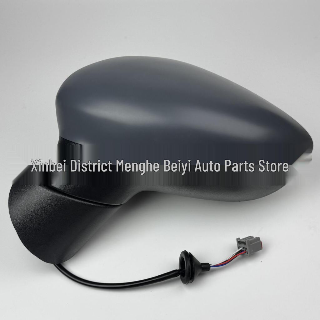 Rearview Mirror Assembly: Heated, 6-Wire, 8-Hole for Ford Fiesta MK7 08-12