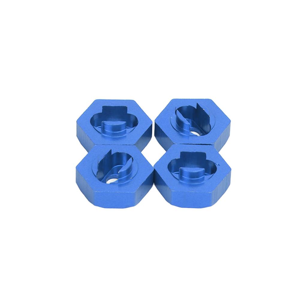 4PCS Wheel Hex Hub Adapter Aluminum Alloy Wheel Hex Coupler for   LaTrax Teton 1Celsius18 RC Truck