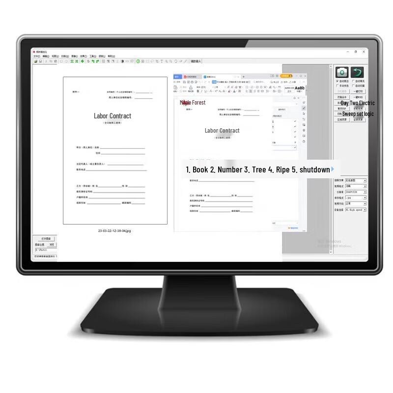 Fenglin FL2200 A3 Dual-Lens Document Camera CN plug (adapter included)