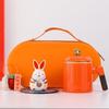 Auspicious Jade Rabbit Ceramic Tea Gift Set