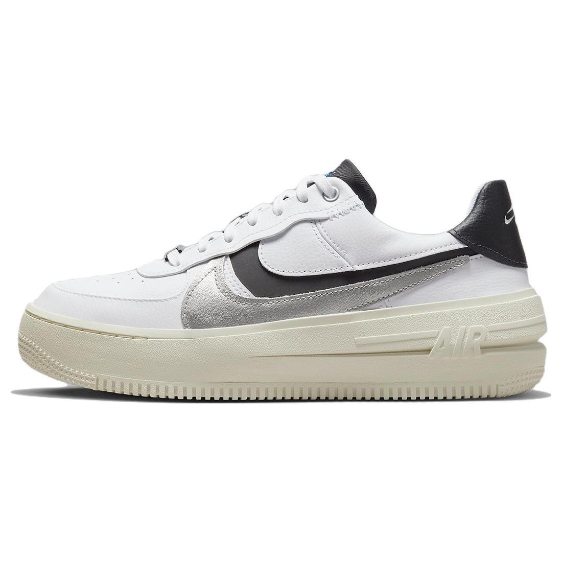 

Новые женские Nike Air Force 1 PLT.AF.ORM Белые Металлик Серебристый Черные DX3199-100 37.5