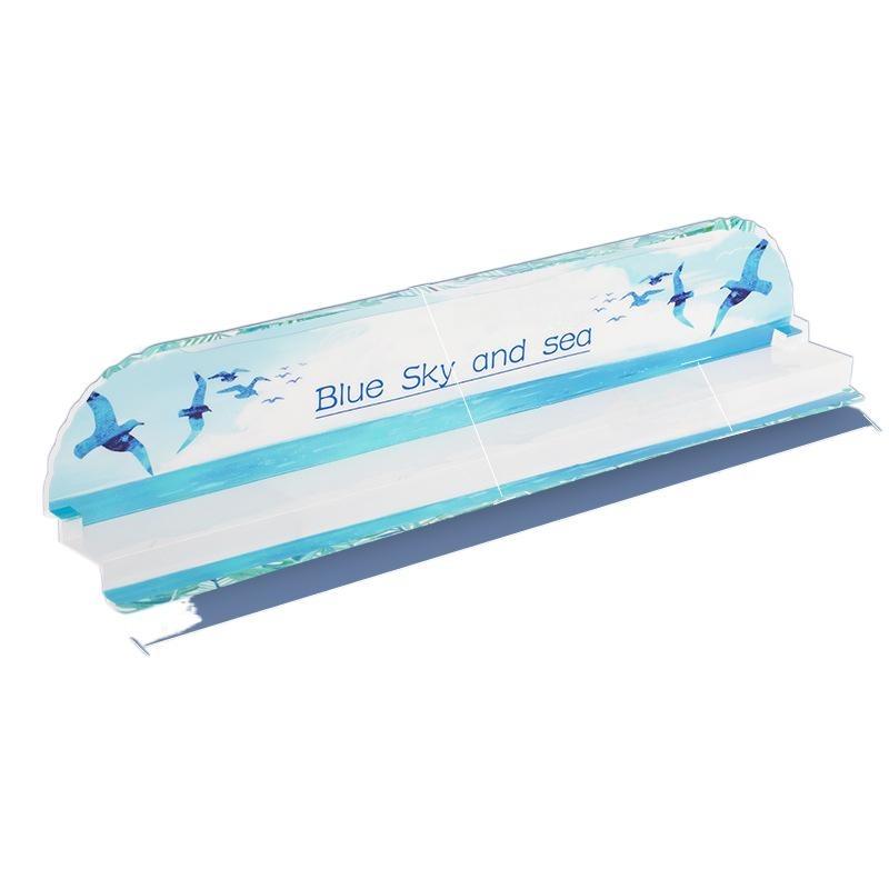 

Expandable Sink Splash Guard Home Kitchen Anti-Splash Water Barrier Vegetable Washing Basin Waterproof Board Magic Tool синій