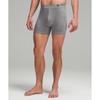 Lululemon Always In Motion Boxer 5   3 Pack Black Heathered Core Medium Grey True Navy