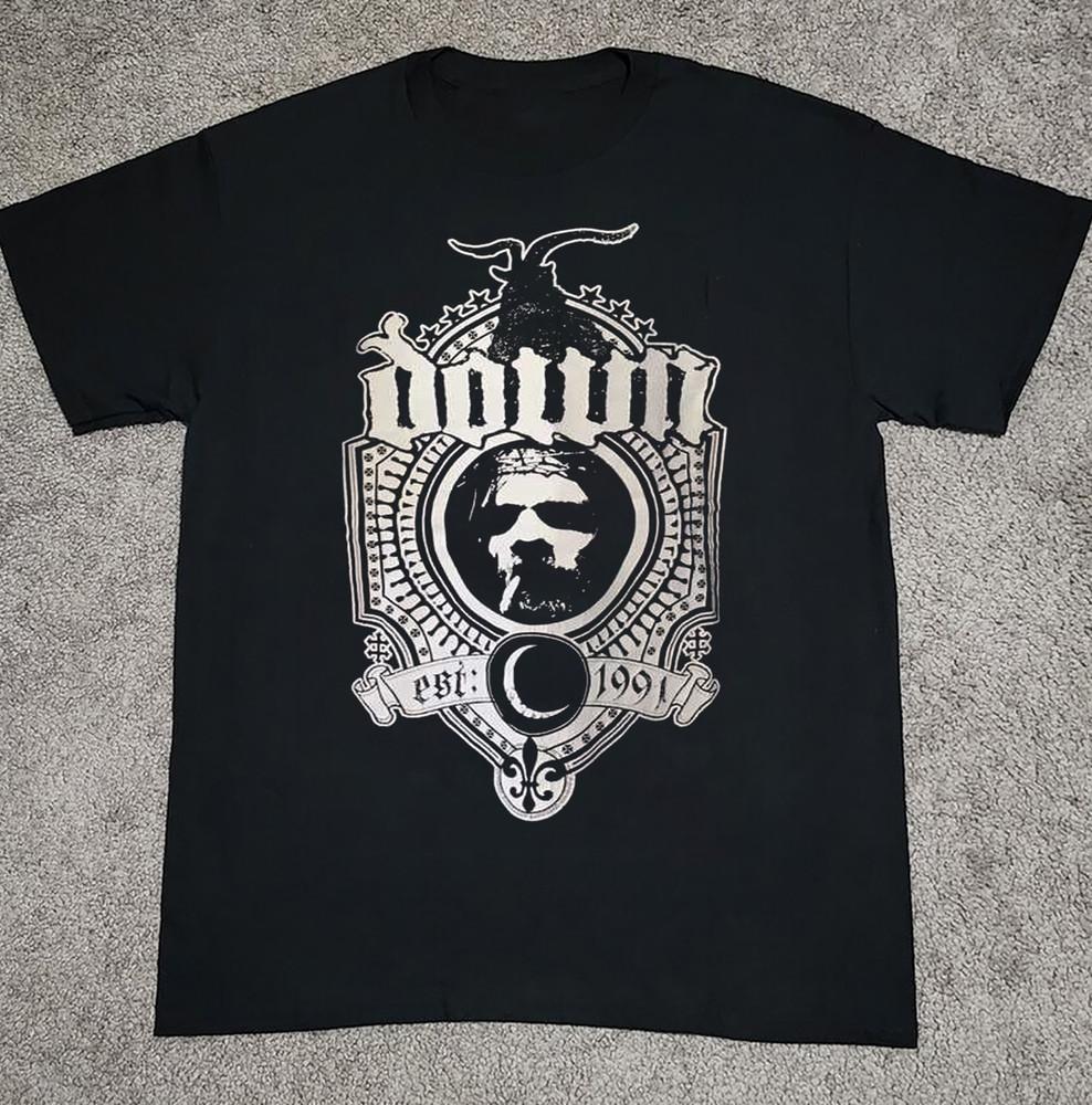 Collection Down Death Metal Band Unisex Black All Size T-Shirt AR1281 Unisex T-Shirt