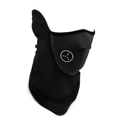 Masque Automne Hiver Coupe-Vent Moto Vélo Ski Équitation - Noir