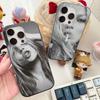 1PC Model K-Kate M-Moss Phone Case For IPhone 16 15 17 Pro 11 12 13 14 Pro Max Plus Soft Ripple Silicone Cover Shell