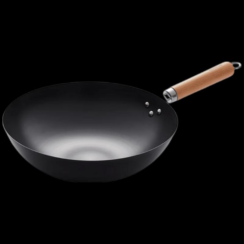 Joyoung Non-Coated Iron Wok