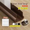 1PC 93cm/36.61in PVC Adjustable Door Bottom Seal Strip Under Door Draft Stopper Thicker Anti-Cold Gap Blocker Sealing Strips
