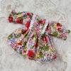 Handmade Printed Dresses Fashion Accessories Dolls Outfits Dresses Long Sleeve Multi-styles DIY Doll Clothes