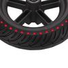 Electric Scooter Rear Tire Honeycomb Replacement Rubber Electric Scooter Wheel for Xiaomi M365 1s Lite Red
