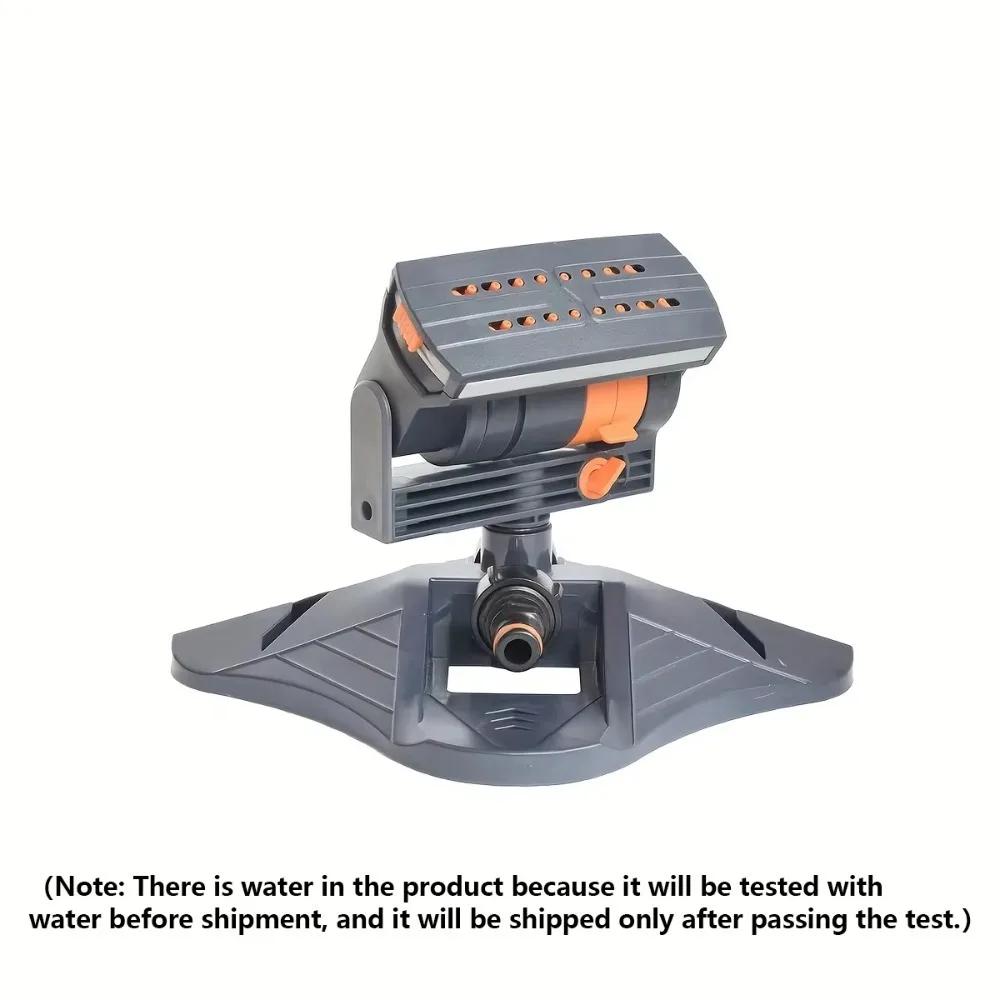 16-hole Garden Sprinkler with 180° Swivel Adjustable Head Wide Coverage Lawn Swing Sprinkler Watering Device