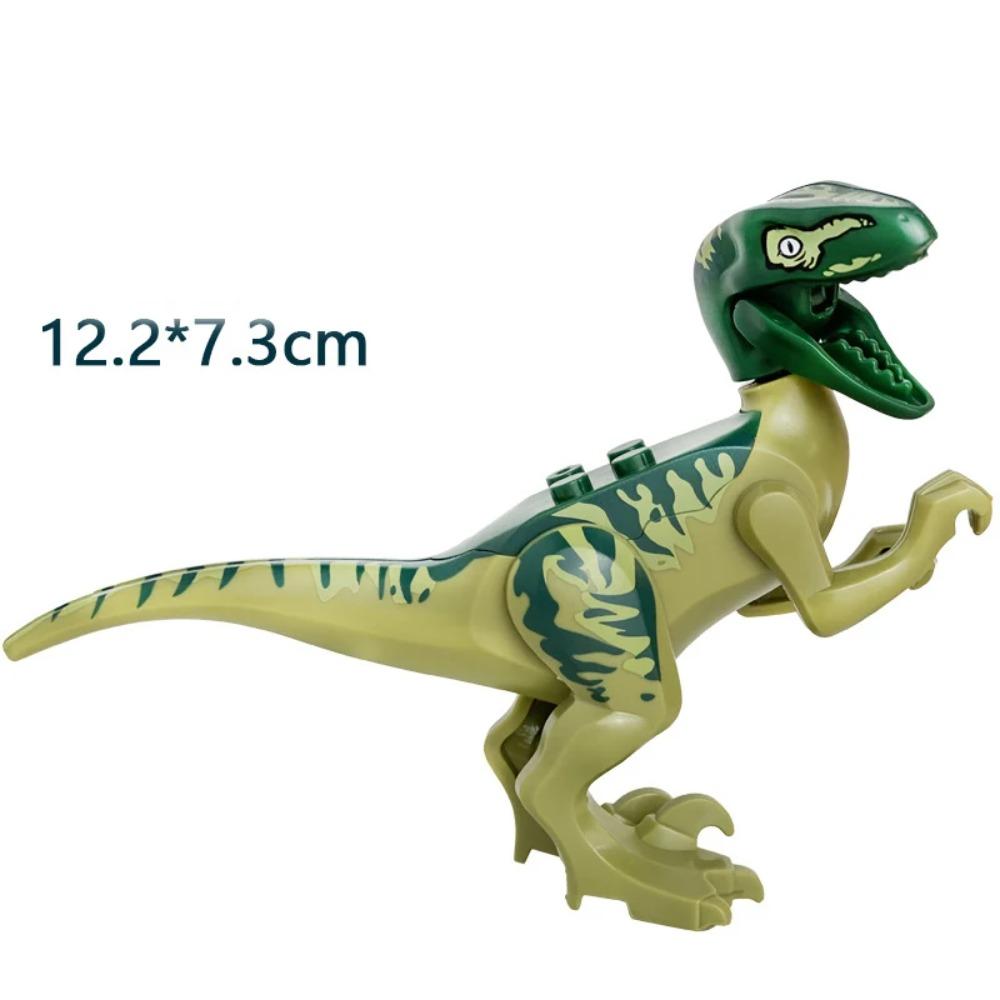 Jurassic Dinosaurier DIY Bausteine Velociraptor Velociraptor Rex Tyrannosaurus Pterosaurier Dilophosaurus Zubehör Steine Spielzeug