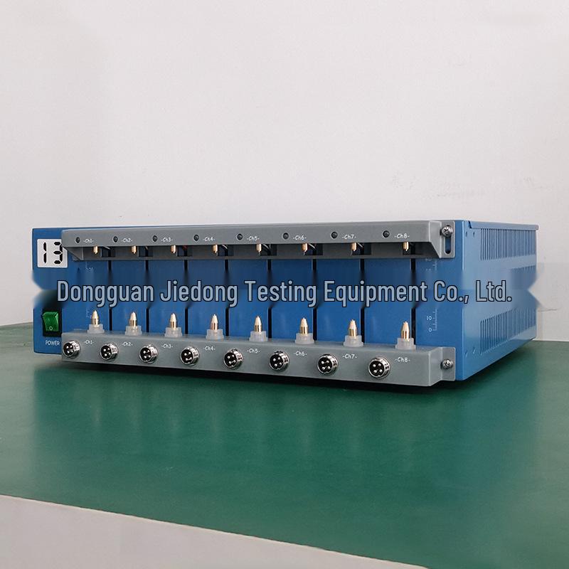 8-Channel 18650 Cylindrical Battery Capacity Tester
