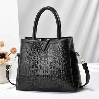 2024 New Crocodile Pattern Dámská taška Crossbody taška přes rameno Vysoce kvalitní dámská velká kabelka Luxusní kabelka s velkou kapacitou
