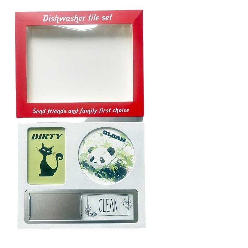 1 Stück Geschirrspüler-Magnet Clean Dirty Schild Für Geschirrspüler Oder Kühlschrank, Magnetischer Clean Dirty Geschirrspüler-Magnet-Anzeiger-Markierer