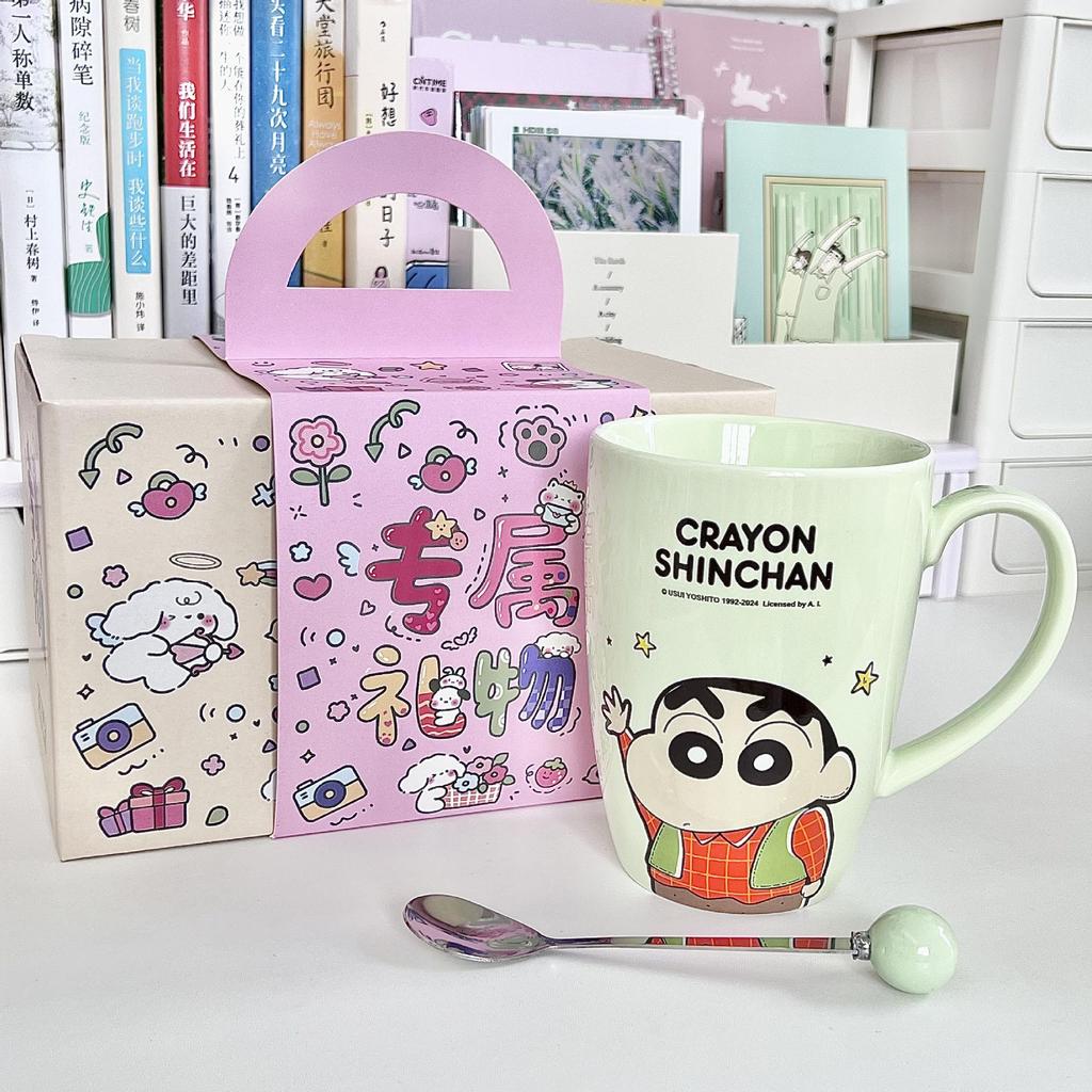 Hochwertiger Buntstift kleine neue große Kapazität Wasserbecher Jungen und Mädchen Zuhause Kaffee Milchbecher niedliches Paar Geburtstagsgeschenk