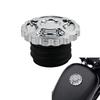 Motorcycle Oil Tank Cover Metal Fuel Tank Right-hand Thread Gas Cap For Harley Softail Fat Boy Sportster XL 883 1200 Dyna FLHR