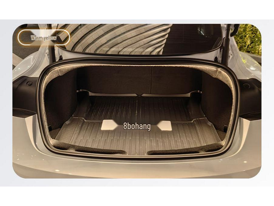 Tesla Model 3 Trunk & Ambient Light Strip - Front Trunk Lighting Modification Accessory