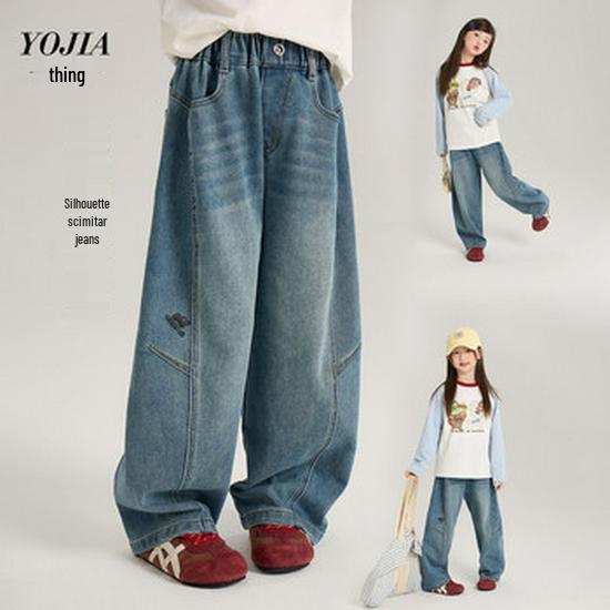 YOJIA 2025 Winter Hooded Coat for Girls - Trendy Plus Velvet Warm Top