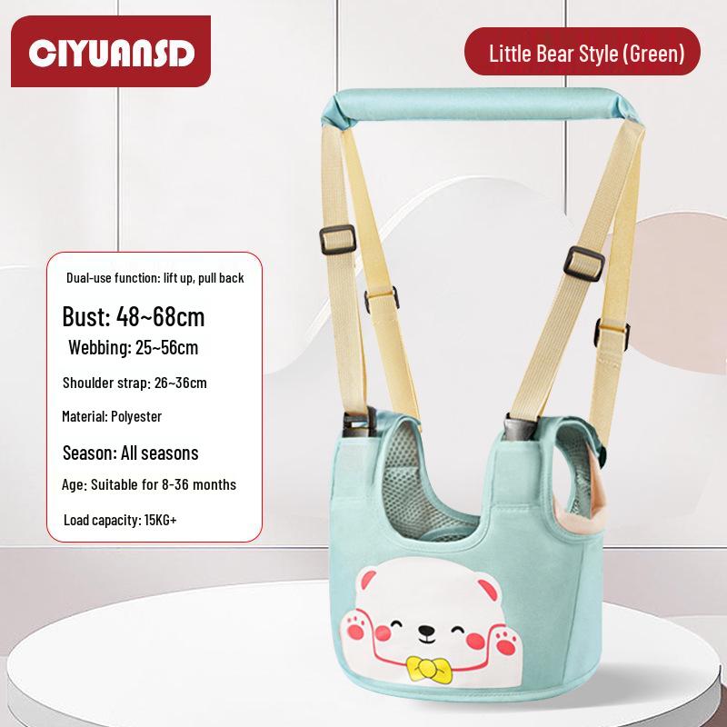 Multifunctional Breathable Baby Walking Harness with Anti-Fall, Anti-Choke, and Anti-Lost Features