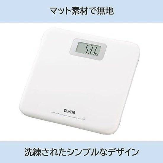 Tanita Vážní váha Zdravotní měřič Digitální Jednoduchá Kompaktní Jen Šlápněte na Spínač Bílá HD-671-WH