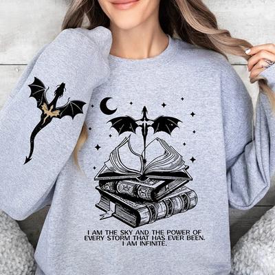 Unisex HoodieBasgiath War College Double-side Sweatshirt Fourth Wing Sweater Fly or Die Shirt Bookish Shirts Unisex Long Sleeve Sweatshirts