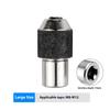 Steel Twin Ranging Tap Adapter Sleeve Tool Adjustable Design 15mm Depth 3/8" Square Interfaces Nonslip Texture Handle