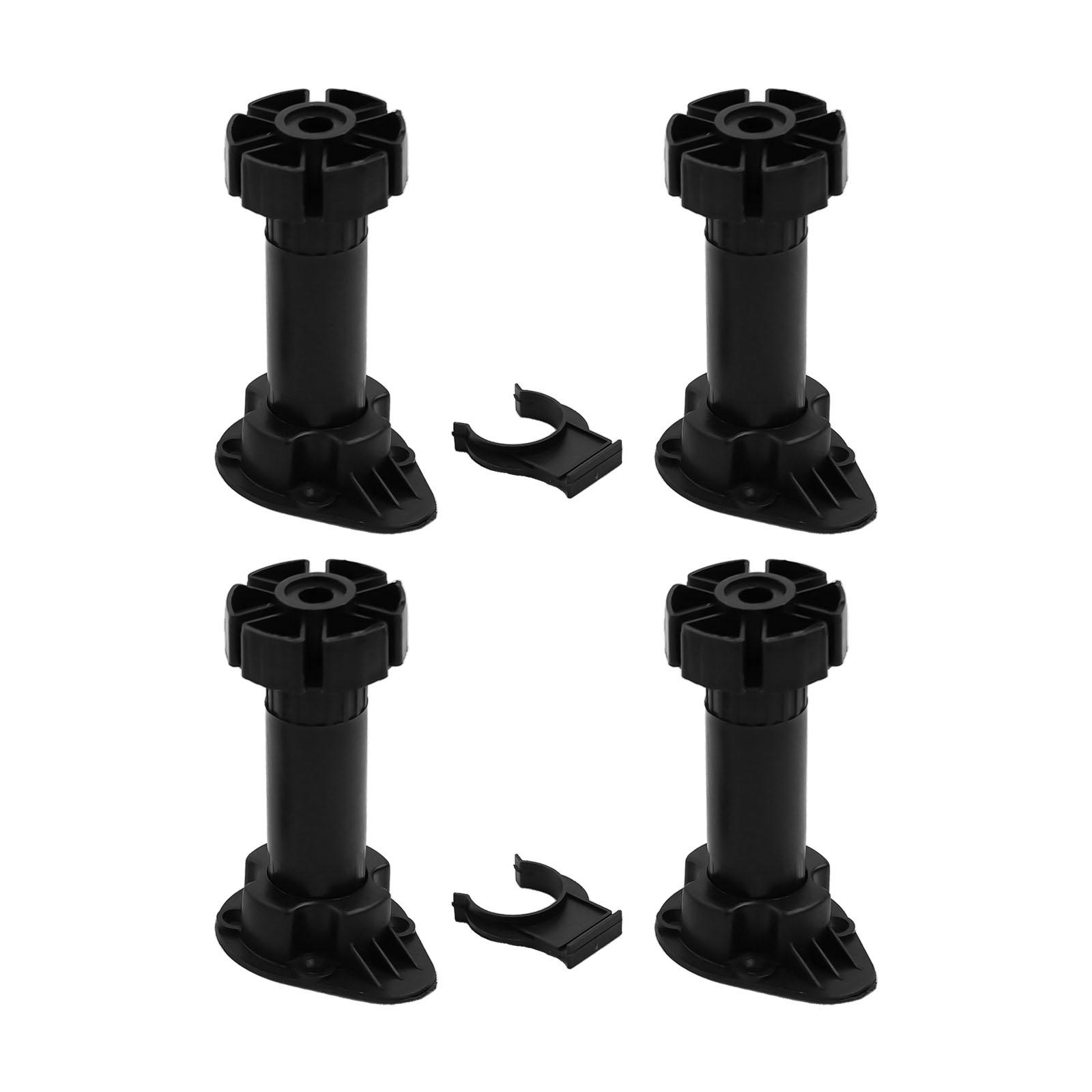 

4pcs Adjustable For Furniture Feet Stand 80mm 100mm 120mm For Cabinet Table Sofa Bottom Load Bearing Bracket Hardware Access