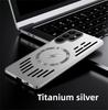 Wärmeableitende magnetische Handyhülle für Samsung Galaxy S25 FE Edge S26 S24 Ultra S23 S22 Plus für Magsafe Harte PC-Rückseite