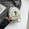 Schultertasche für Damen, Lässig mit Nieten, Damen Mehrzwecktasche