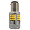 2 Szt P21/5W Led Żarówka Bay15D 12-24V Bez Błędu 2800Lm Biało-Pomarańczowa