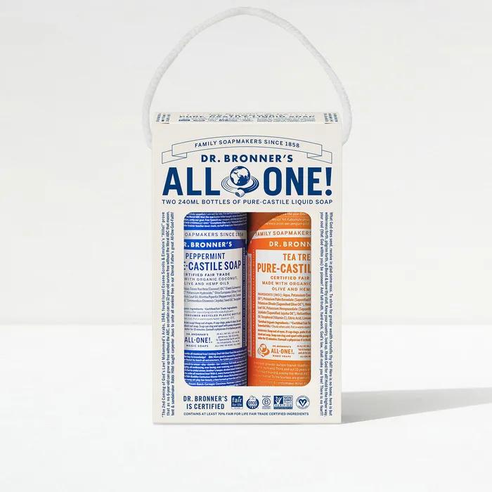 

Набор из двух флаконов жидкого мыла Magic Soap по 240 мл [240 мл x 2 + Подарочная коробка] Rose