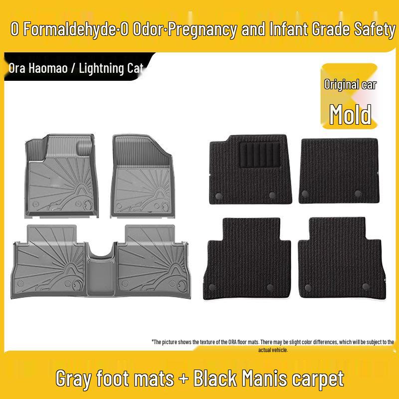 Shengmao All-TPE Odorless Car Mats for ORA Good Cat/Lightning Cat