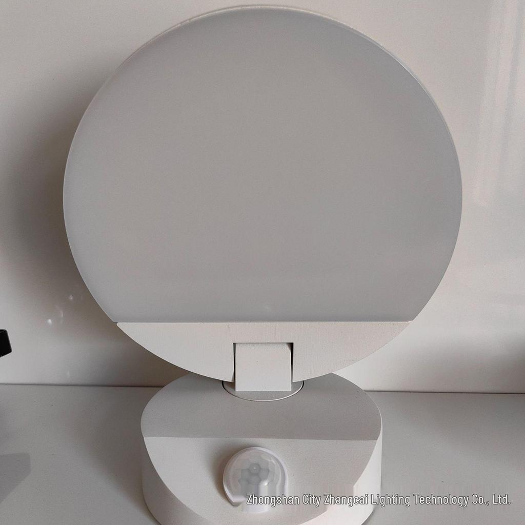 Rotatable LED Wall Light with Motion Sensor, Waterproof for Outdoor Courtyard and Garden