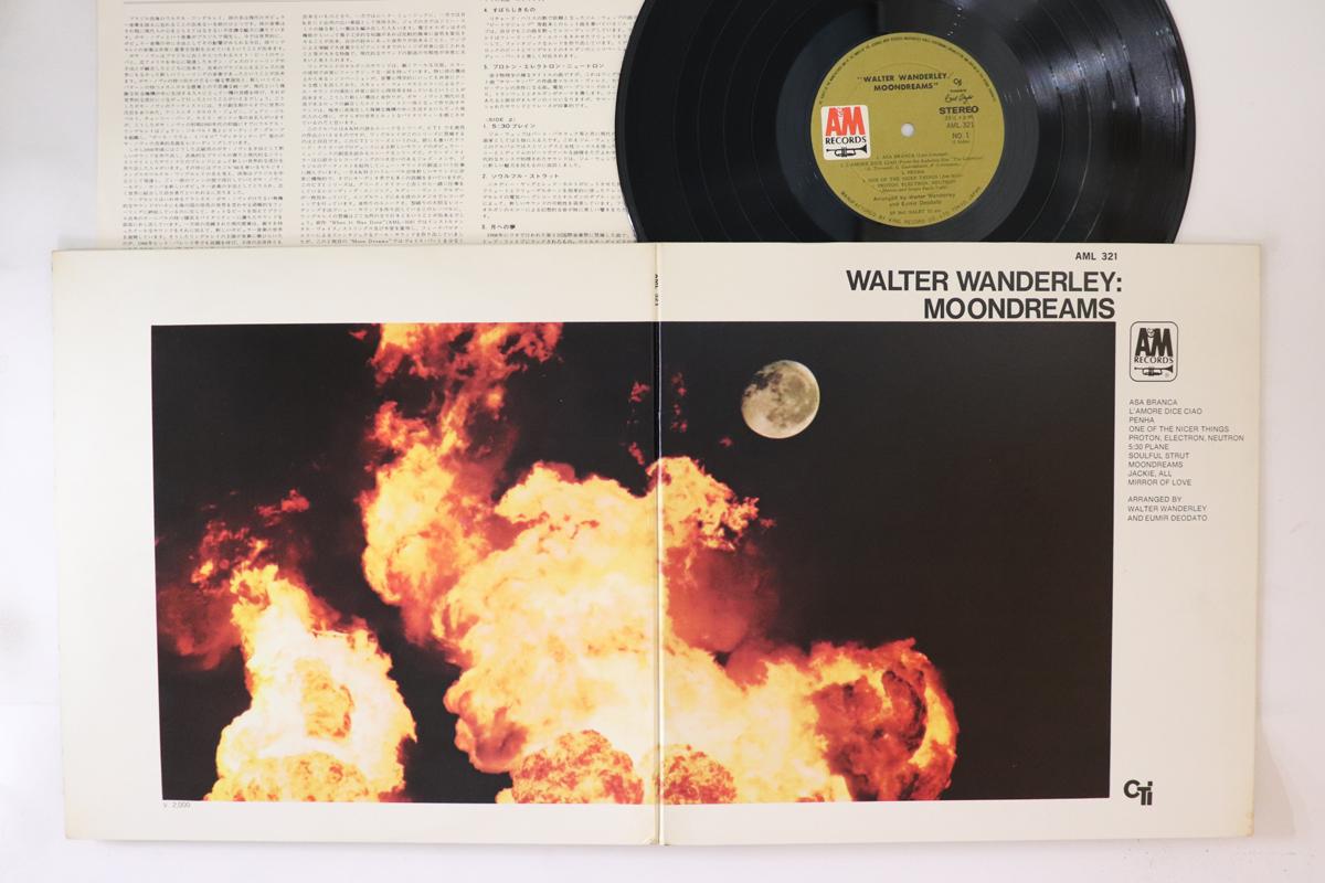 

LP Record WALTER WANDERLEY Moondreams AML321 AM 1969 Japan Jazz Used