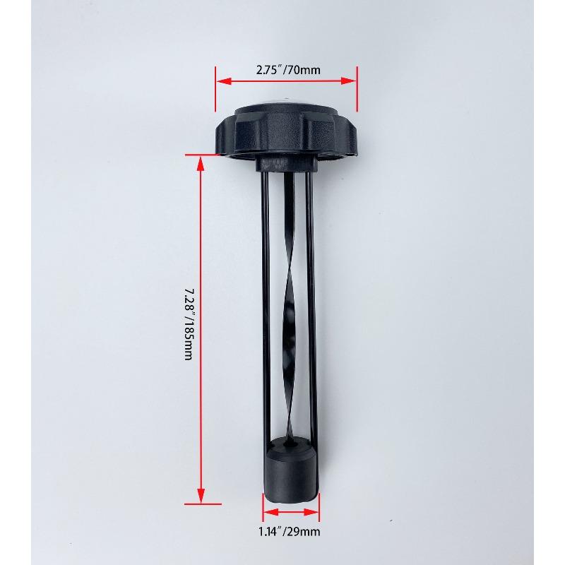New Gas Caps Build in Gauge for Automobile Mechanical Liquid Level Gauge Black Popular Gas Caps with Gauge Snowmobile