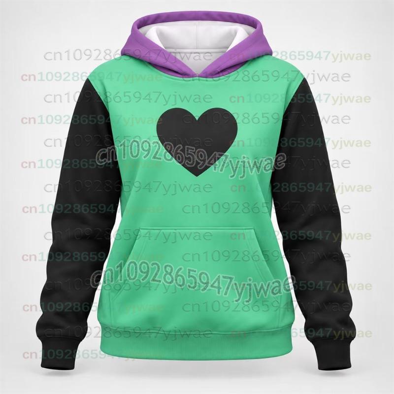 Halloween Cosplay Hoodies Game Deltarune Ralsei/Kris/Neo Streetwear Winter Casual Sweatshirt 3D Print Pullovers Adult/Kids Hoody