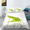 Quilt Cover Pillowcase Two Or Three-Piece Set Polyester Color Insect 3D Digital Printing