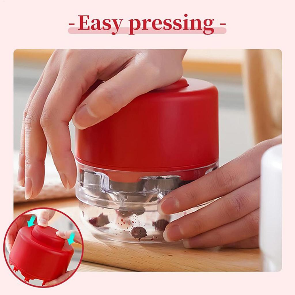 Easy-Press Cherry Pitters 7 Holes Red Date Pitting Remover Olive Seed Squeeze Tool Kitchen Fruit Corer With Splatter Protector