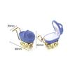 Baby Carriage Shape Jewelry Organizer Box Portable Ring Storage Box Jewelry Gift Case  Home Storage