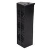 Auto Cooling Fan 3 Ports Multifunctional Intelligent Temperature Control Fan for PS4 Slim