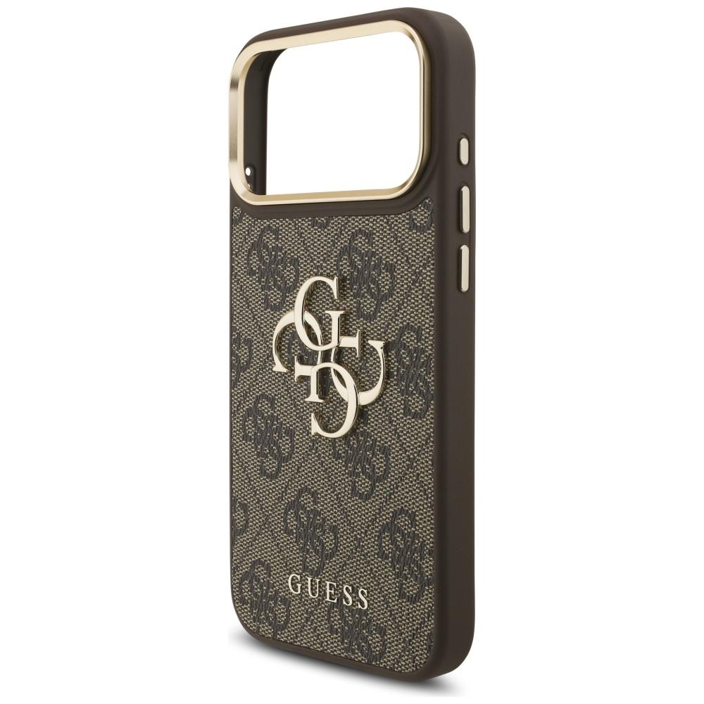 Guess 4G Big Logo Case For Iphone 17 Pro Max Metal Cover