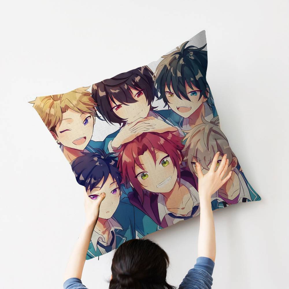 E-Ensemble Stars Japan pillow cover sofa cushion cover home room decoration children gift