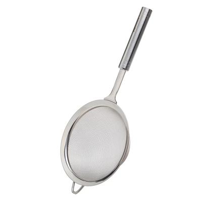 6 Inch Stainless Steel Fine Mesh Strainer Rinse Strain Drain Sifter Kitchen Tool Dishwasher Safe Durable Construction