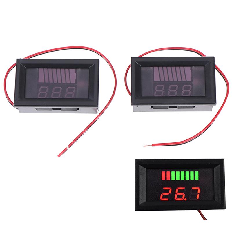12V Acid Lead Battery Charge Level Indicator Lithium Battery Capacity Meter